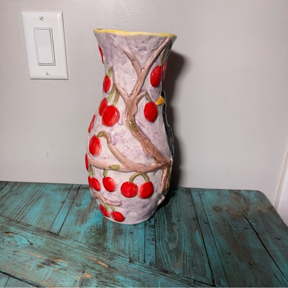 Anthropologie Nathalie Lete Blackbird Cherrie Tree Vase - Picture 5 of 15